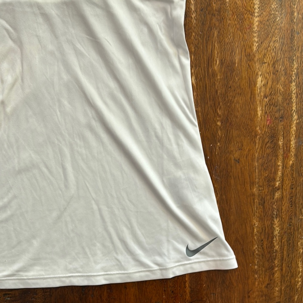 Nike White Strappy Dry Fit Tank Top - Picture 2 of 5